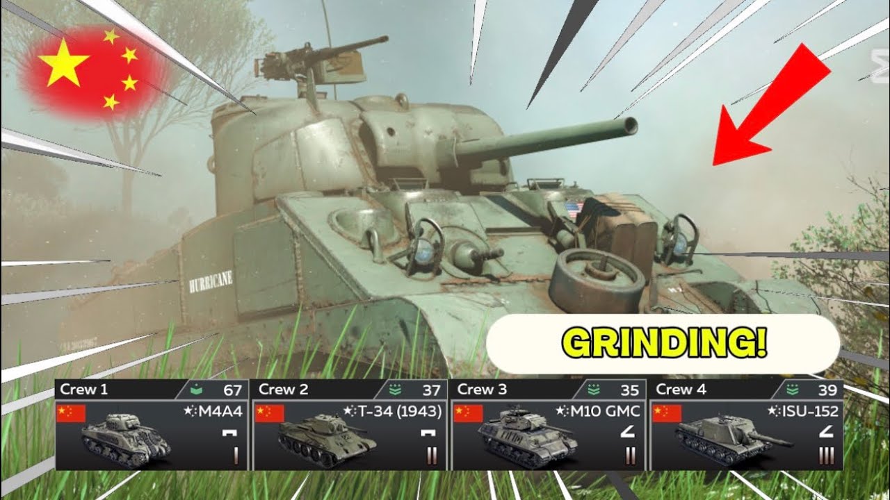 GRINDING IN CHINESE TECH TREE! (War Thunder Mobile)