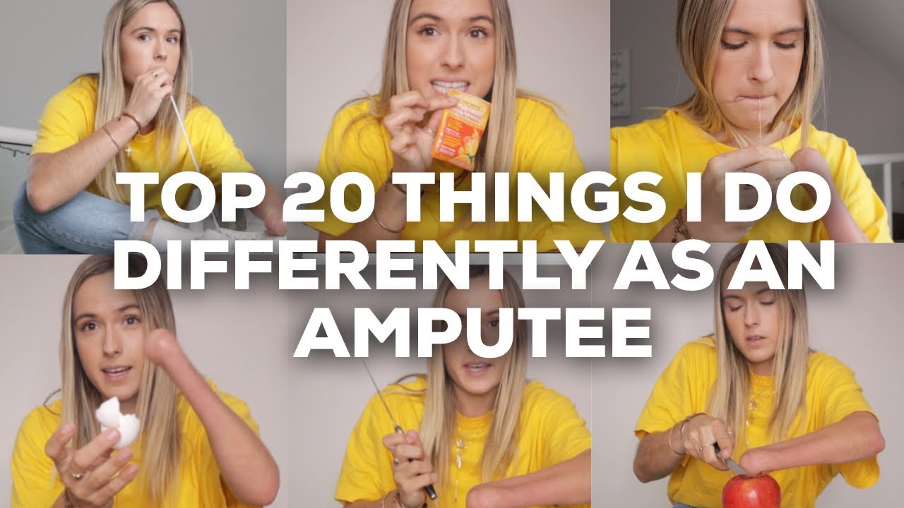 Top 20 Things I Do Differently as an Amputee (pt.1)