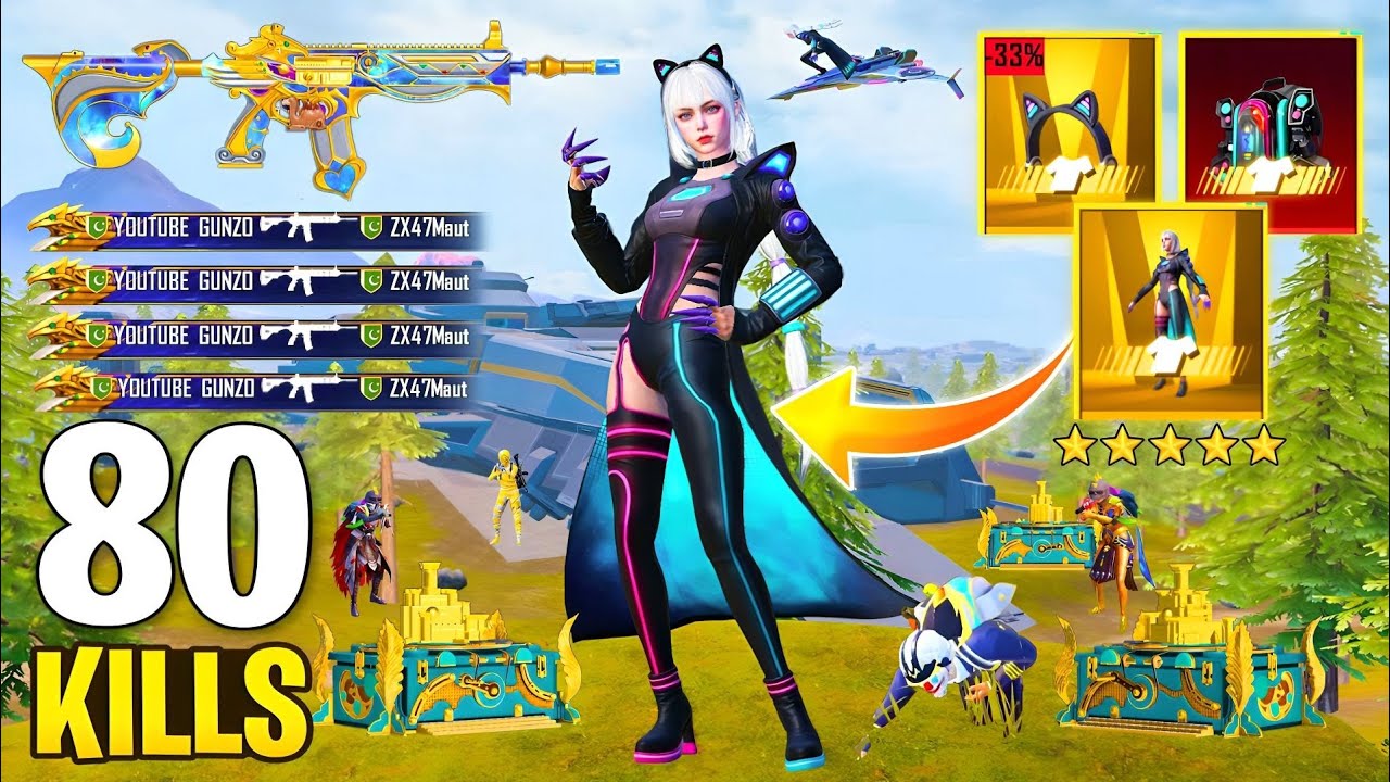 75 KILLS!🔥IN 3 MATCHES BEST LIVIK GAMEPLAY with DEVIOUS CYBERCAT SET😍 SAMSUNG,A7,A8,J5,J6,J7,XS,A3