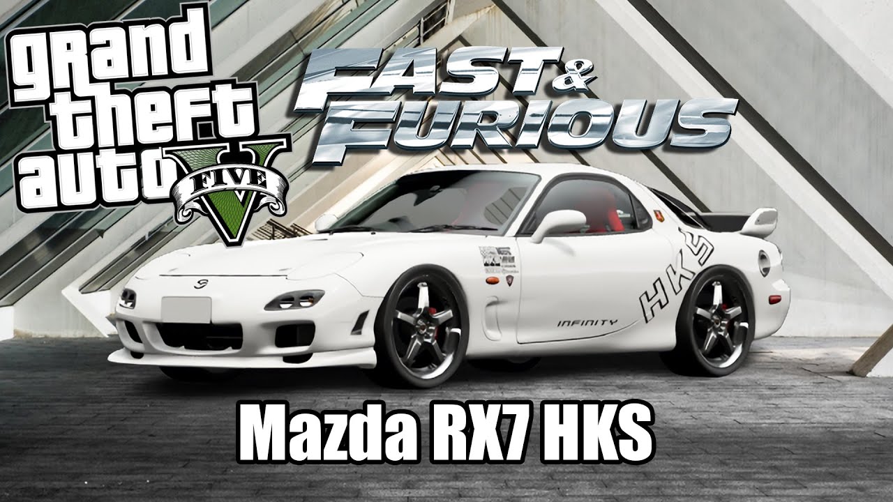 FAST AND FURIOUS DANS GTA5 : AVOIR LA MAZDA RX7 HKS DU RACE WARS CONTRE LETTY ORTIZ - Mrjksaw