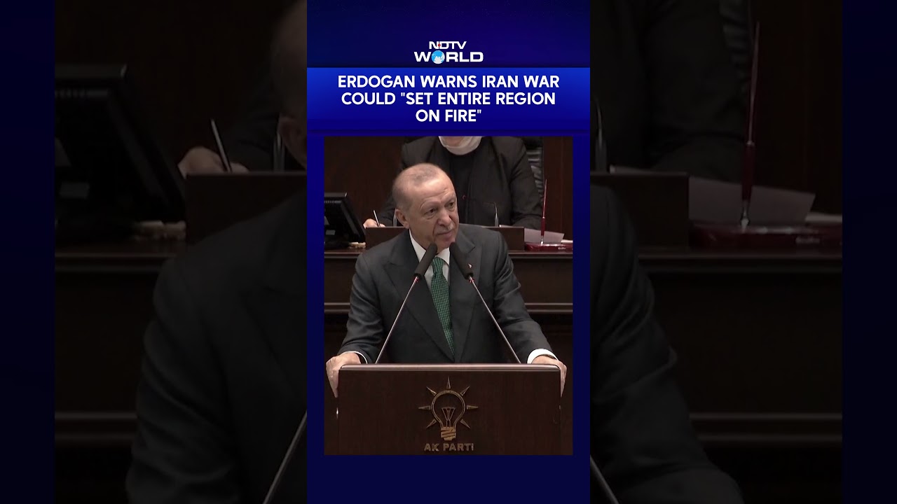 Erdogan Warns Iran War Could 