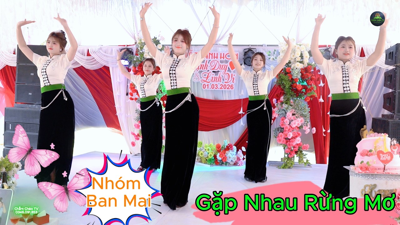 SIÊU PHẨM MÚA GẶP NHAU GIỮA RỪNG MƠ | NHÓM BAN MAI XINH ĐẸP
