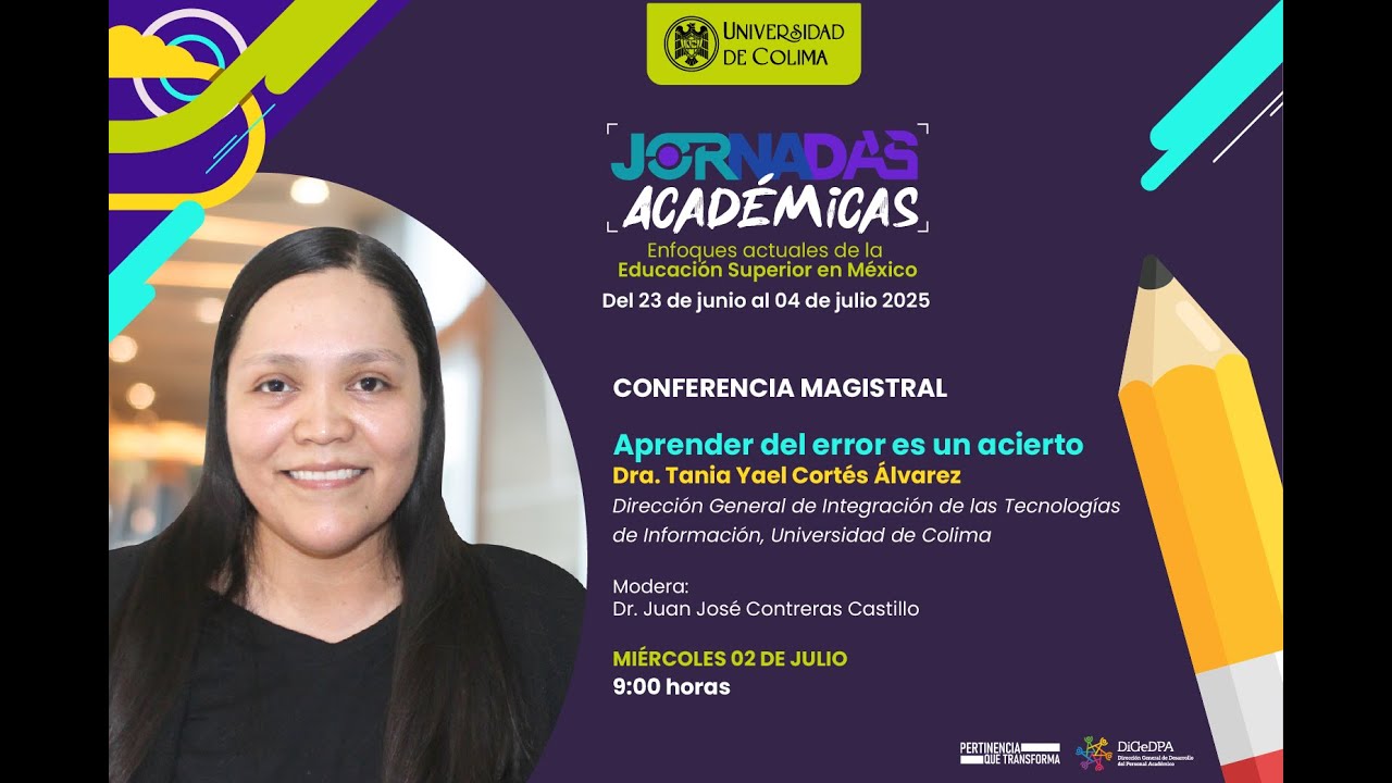Conferencia Magistral: Aprender del error es un acierto