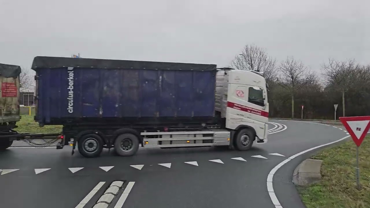 546 4K POV Real Driving Netherlands Raalte to A1 to Zelhem