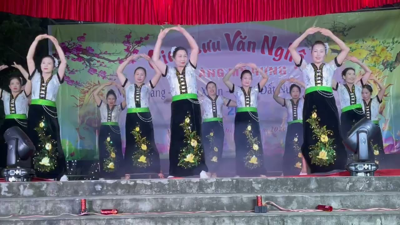 Múa “ Tiếng kèn hoa ban nở “ tổ liên gia số 9 thôn Mỹ Hưng Lạng Giang Bắc Ninh Xuân 2026.