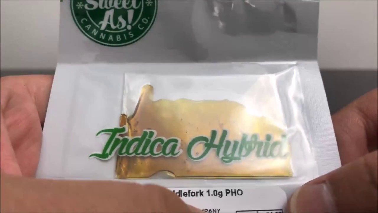 Recreational Cannabis Review of Middle Fork Shatter By Sweet As Cannabis