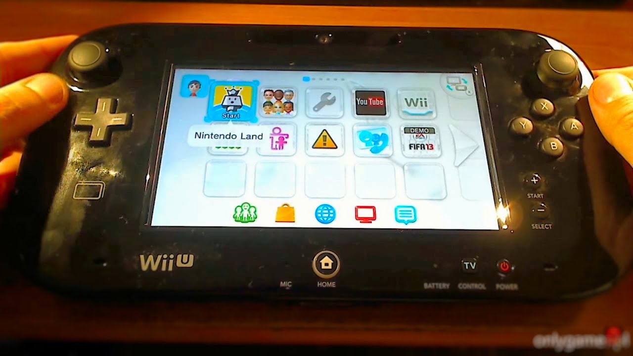 Wii U menu - pierwsze wrażenia (miiverse, eshop, miimaker, browser) - first impressions