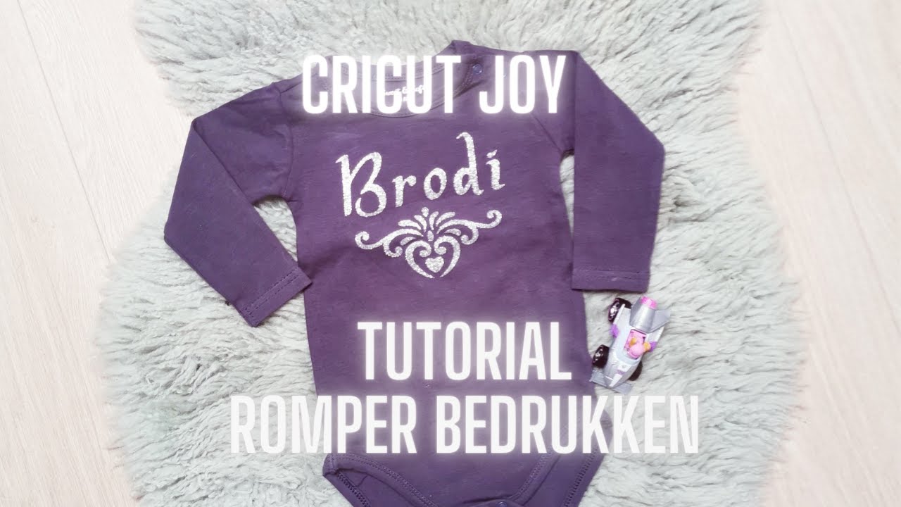 Cricut Joy (NL) | Smart Iron On. | Romper | Baby | NL, ENG, DE en ESP Subtitels.