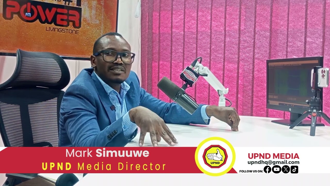 UPND MEDIA DIRECTOR MARK SIMUUWE ON THE AMERICAN AMBASSADOR REMARKS.