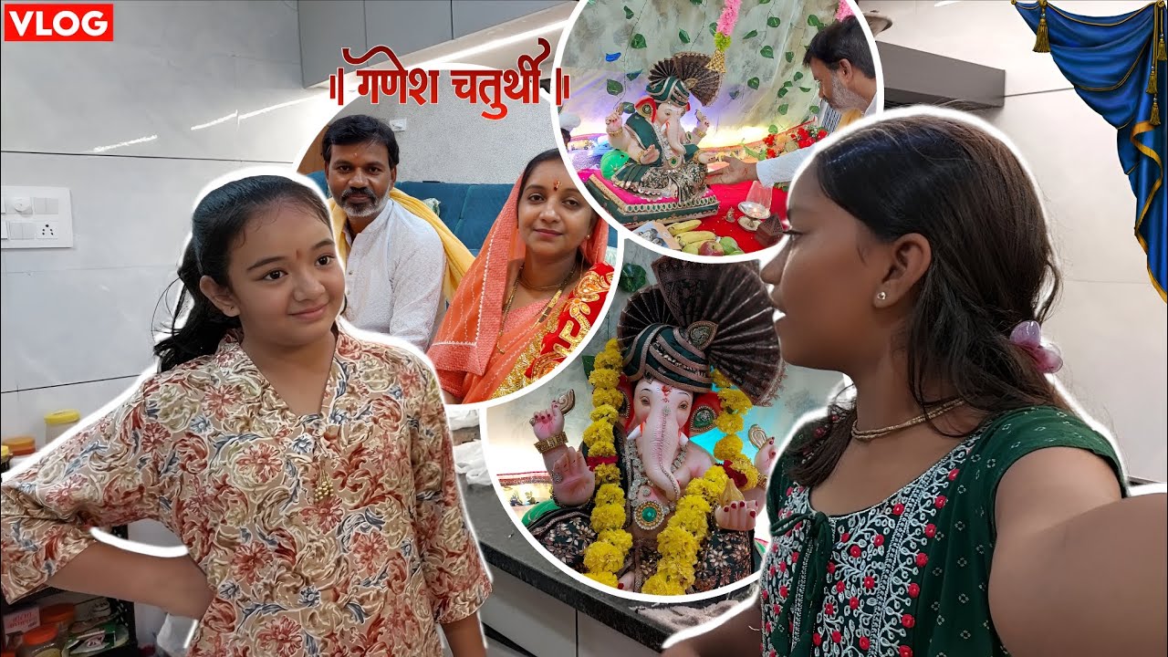Ganesh Chaturthi Vlog (Sorry For Late Because Soo Many Problem's Sorry)!!!!