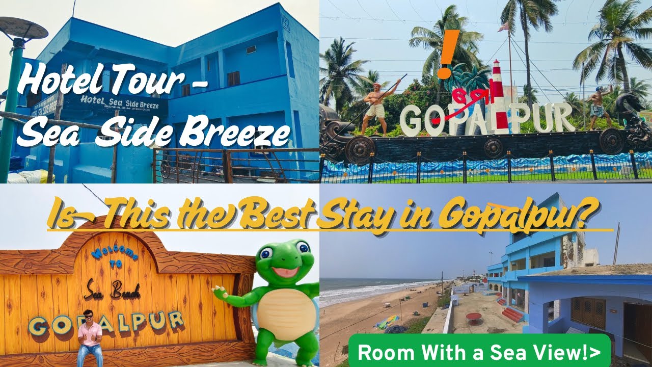 Hidden Beach Hotel in Gopalpur |Hotel  Sea Side Breeze #gopalpurbeach #beachview  #BeachStaycation