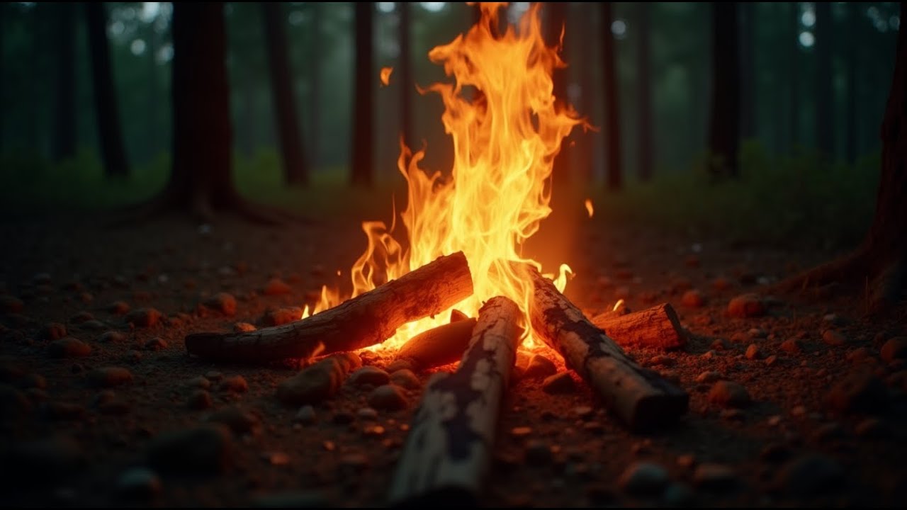 Nature Campfire Sounds for Deep Relaxation