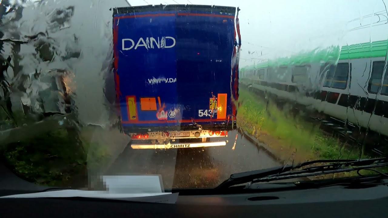 #46 Monza, Italy via train and it's storming Part 2 - DanEpiCa - Trucking in Germany