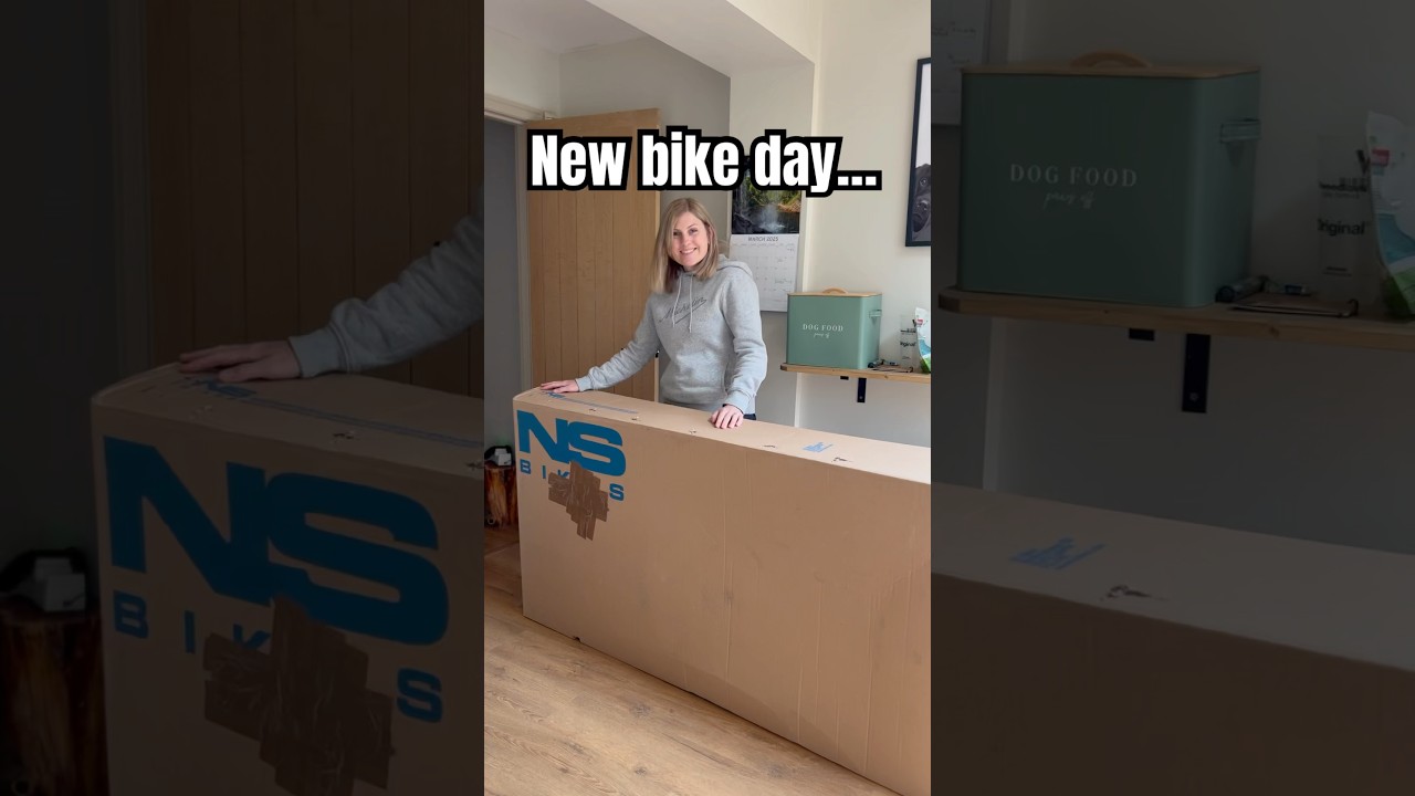 New bike day🔥#mtb #mountainbike #nsbikes
