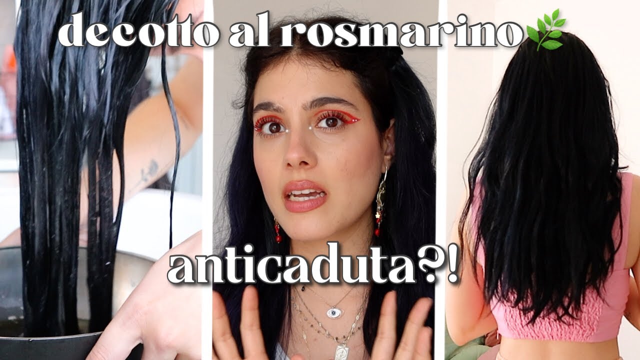decotto al rosmarino contro la caduta dei capelli 🌿 funzionerà?