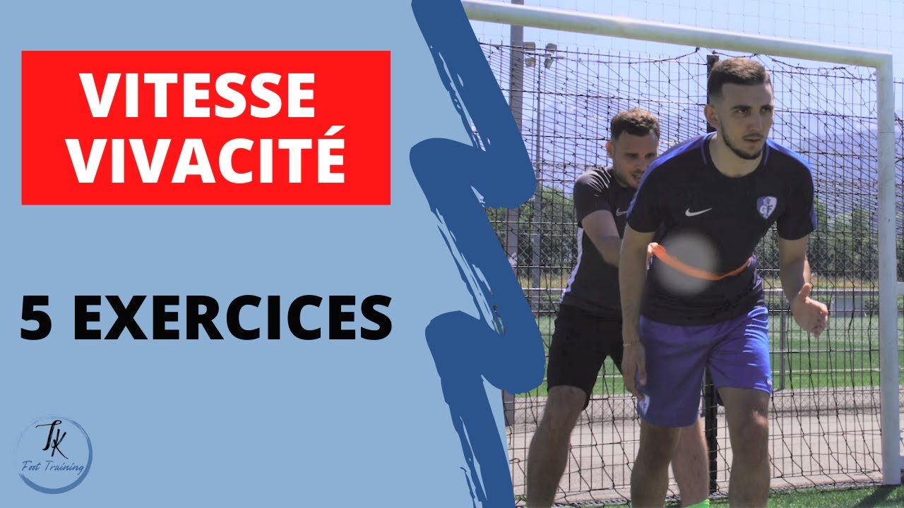 Améliorer sa vitesse au foot | 5 exercices