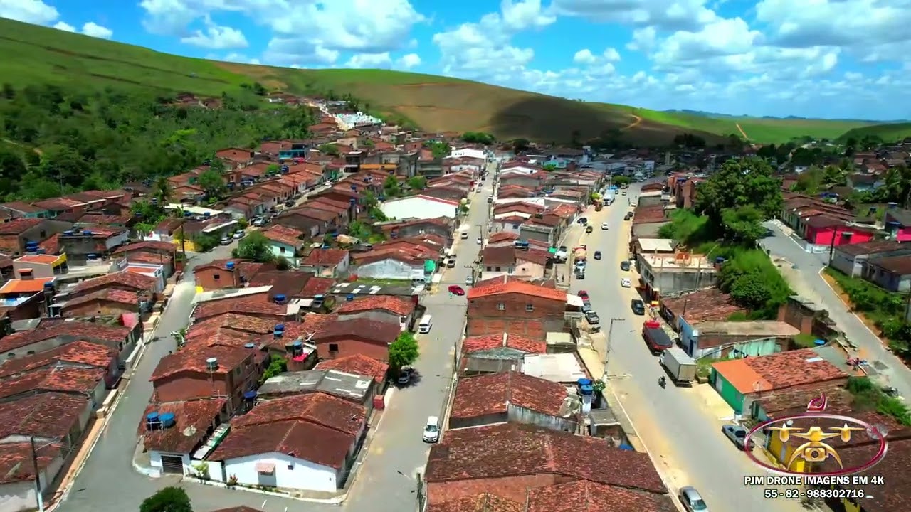Novo Lino |Alagoas Brasil | Visto de cima em 5.7K | Dji Air 2S