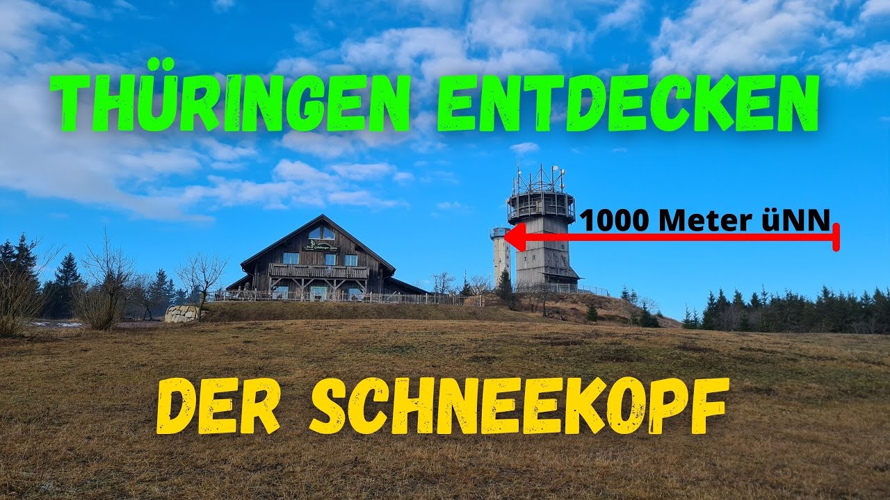 Thüringen Entdecken - 5,1 km Rundwanderung um den zweithöchsten Berg im Thüringer Wald