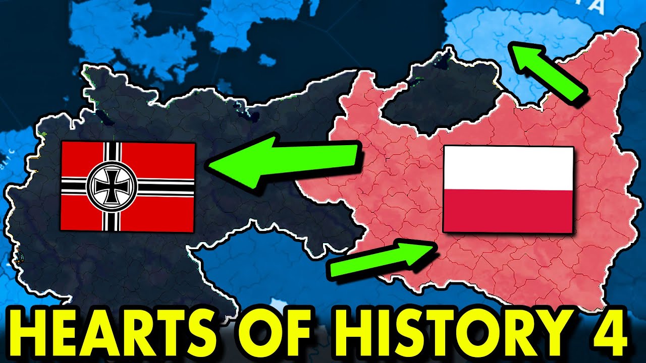 ALTERNATYWNA HISTORIA POLSKI w CZASIE II WŚ - Age of History 2 + Hearts of Iron 4