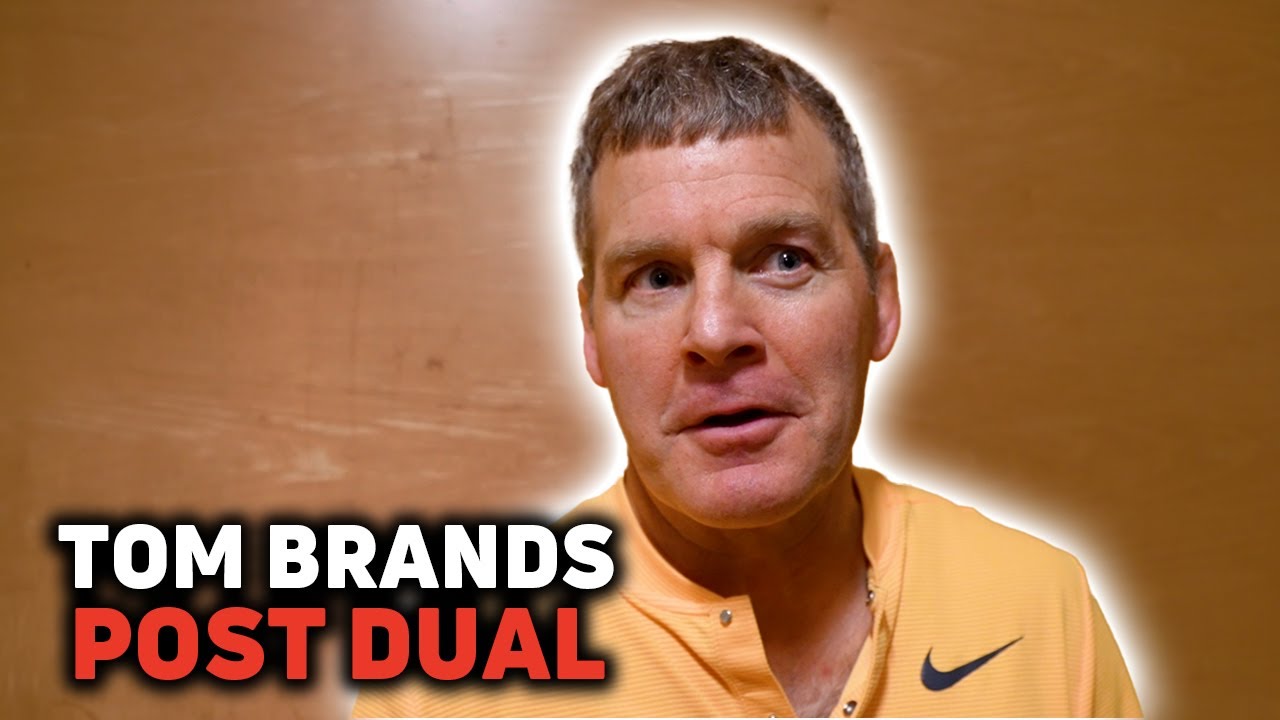 Tom Brands Recaps Iowa's Performance Post Oregon State Dual