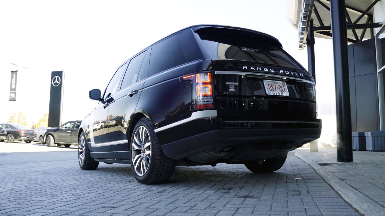 The 2016 Range Rover V8 Autobiography - Massage Seats, Fridge, Supercharged, Luxury