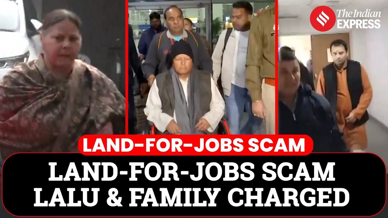 Lalu Yadav Case: Court Frames Corruption Charges Against Lalu Yadav, Family in Land-for-Jobs Case