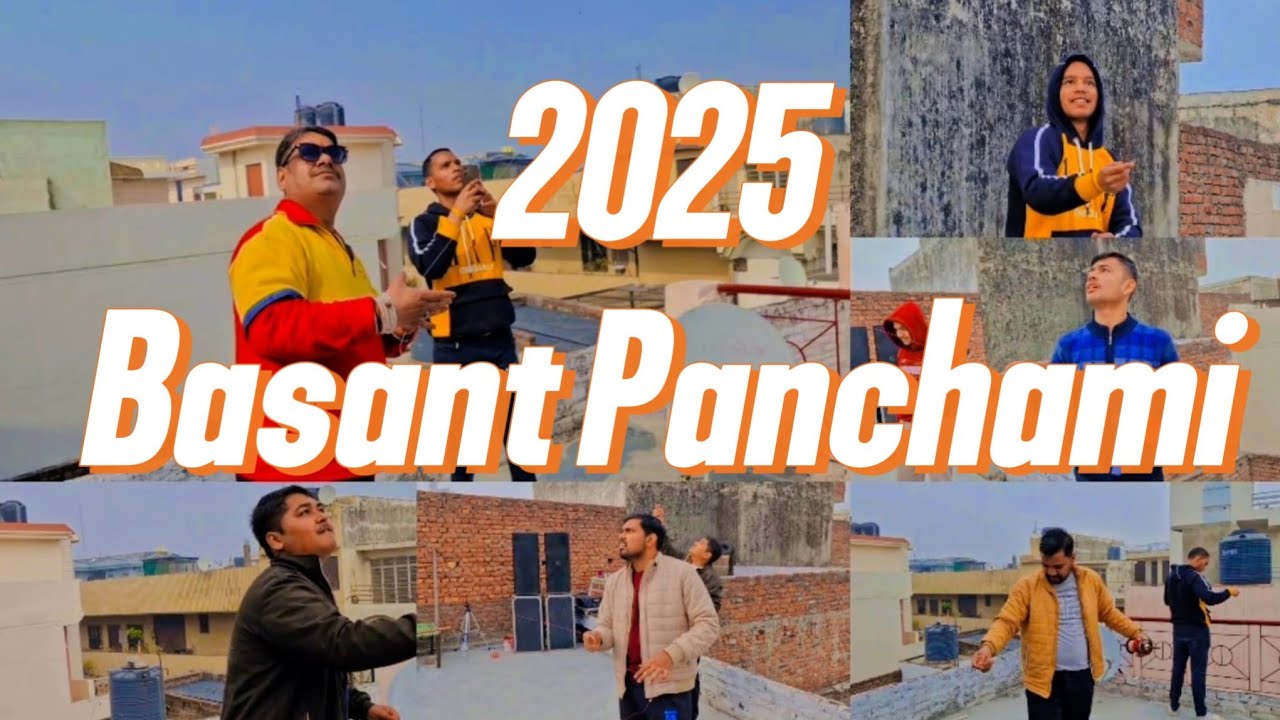 Basant Panchmi 2025 Meerut 🪁🤭🥂🕺🏻 | Vlog 7 | Amul Sharma