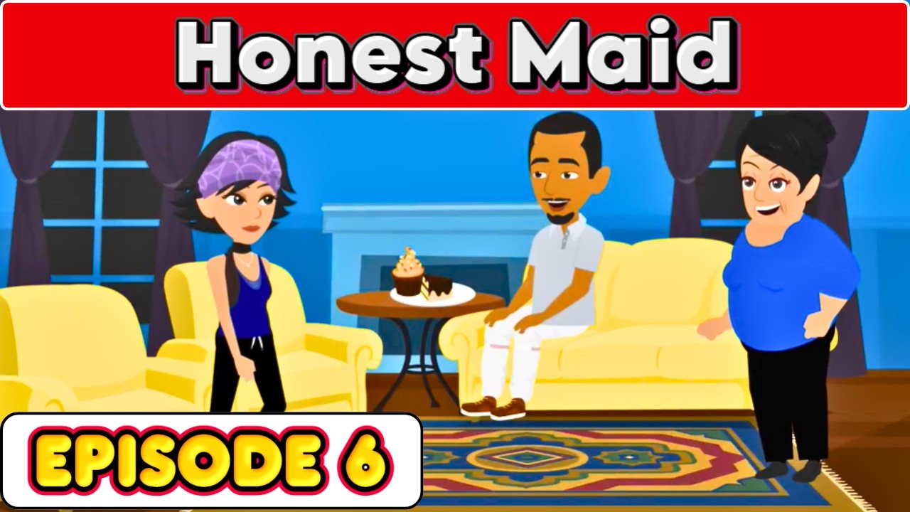 Honest Maid EPISODE 6 | English Animated Stories | Learn English | JAZZY ENGLISH STORIES