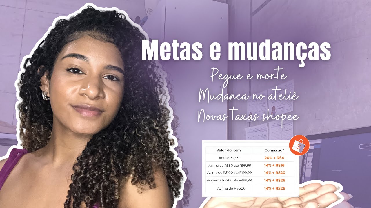 METAS E MUDANÇAS NO MEU ATELIÊ DE PAPELARIA | vou trabalhar com pegue e monte + Novas taxas shopee