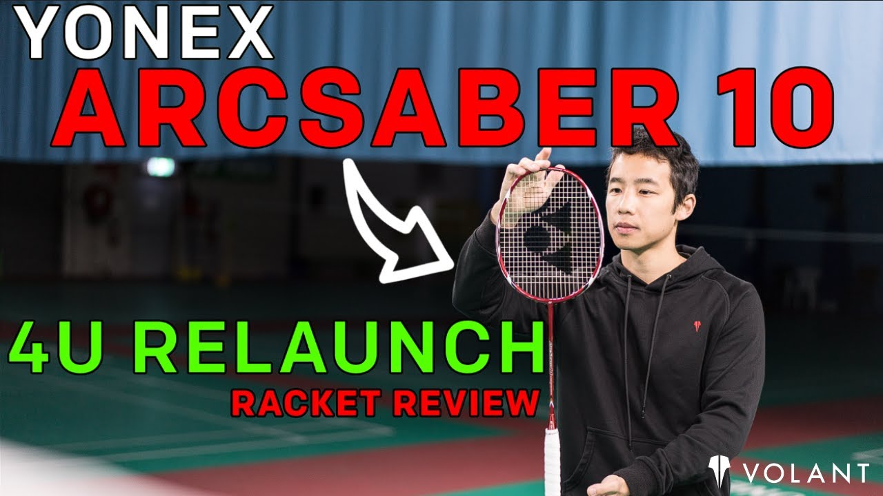 Обзор ракетки для бадминтона Yonex ArcSaber 10 4U — Volant