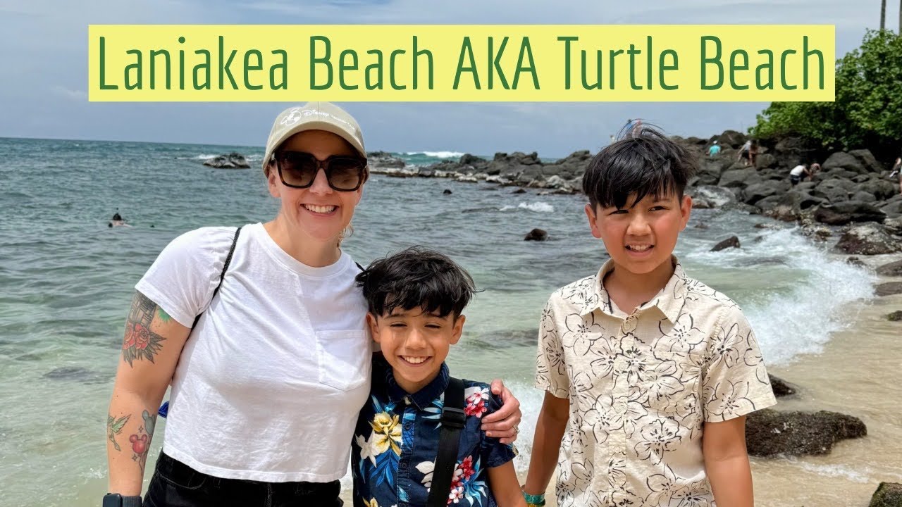 We go to Laniakea Beach AKA Turtle Beach Then Eat Some Local Favorites Plus Japanese Strawberries!