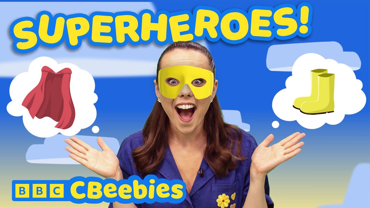 Time to Play Superhero Fun | Toddler Learning and Play with Evie in CBeebies House 📚🏠  | CBeebies 🌈✨