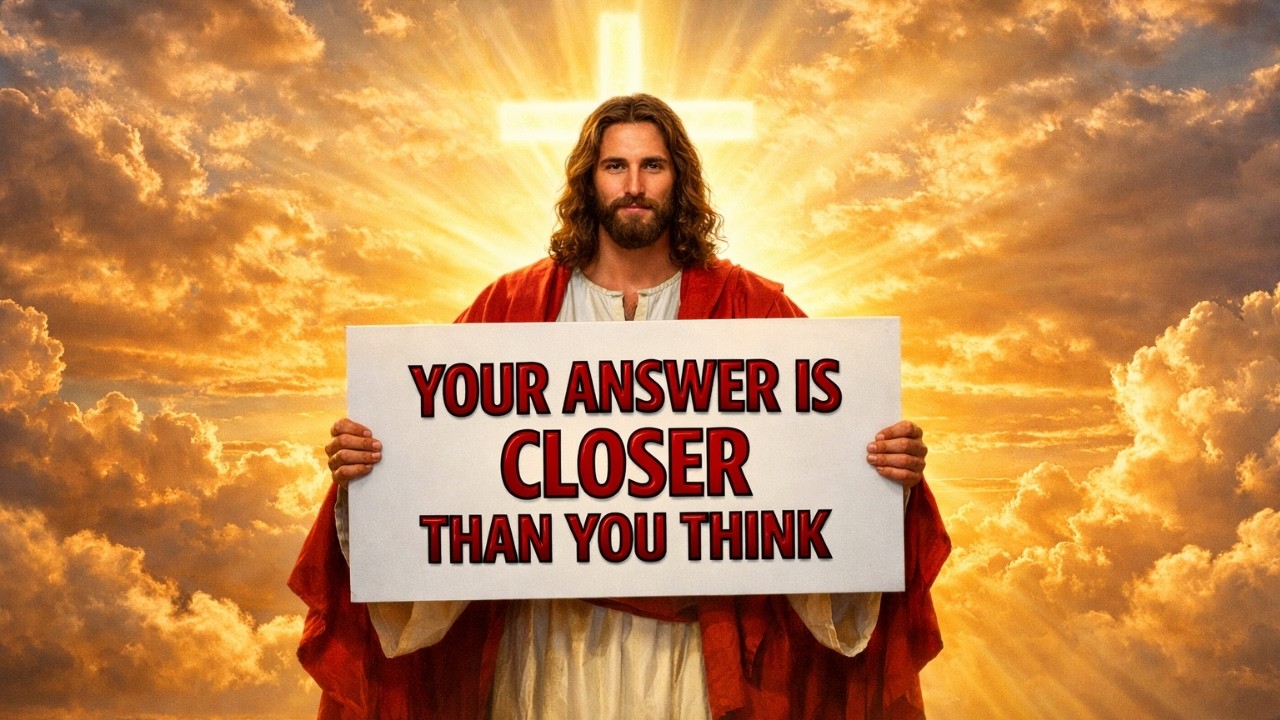 YOUR ANSWER IS CLOSER THAN YOU THINK | God's Message Today For Me