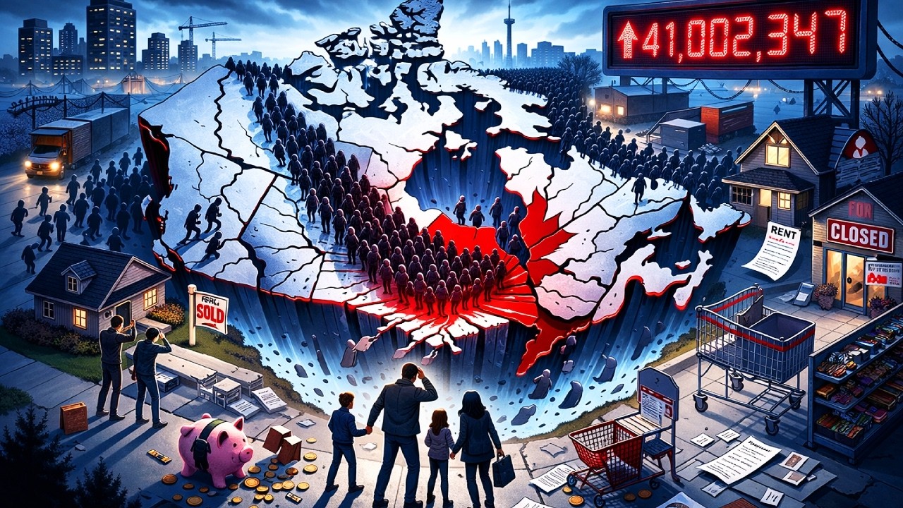 How Immigration SWALLOWED Canada's Economy (The Population Trap)