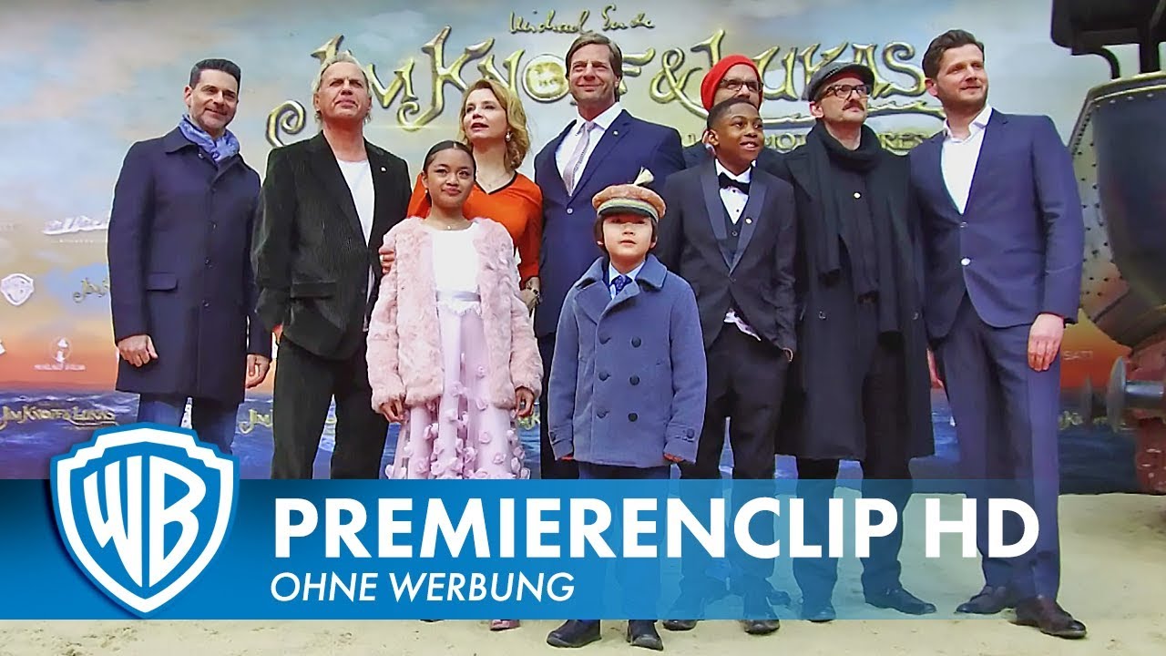 JIM KNOPF UND LUKAS DER LOKOMOTIVFÜHRER - Premierenclip Deutsch HD German (2018)