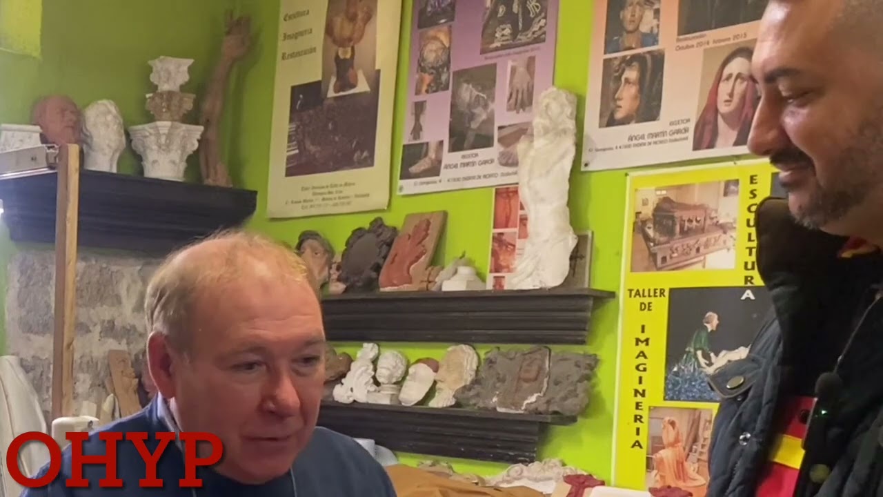 ÁNGEL MARTÍN (ESCULTOR) COFRADE DE LA PIEDAD (MEDINA DE RIOSECO) OHYP