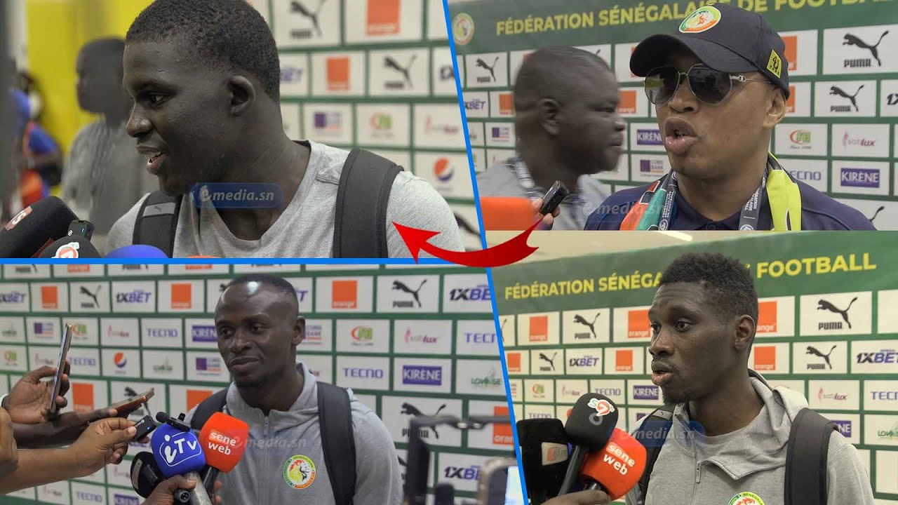 réactions des lions après la qualif : El Hadji Diouf, Sadio Mané et d'autres réagissent !