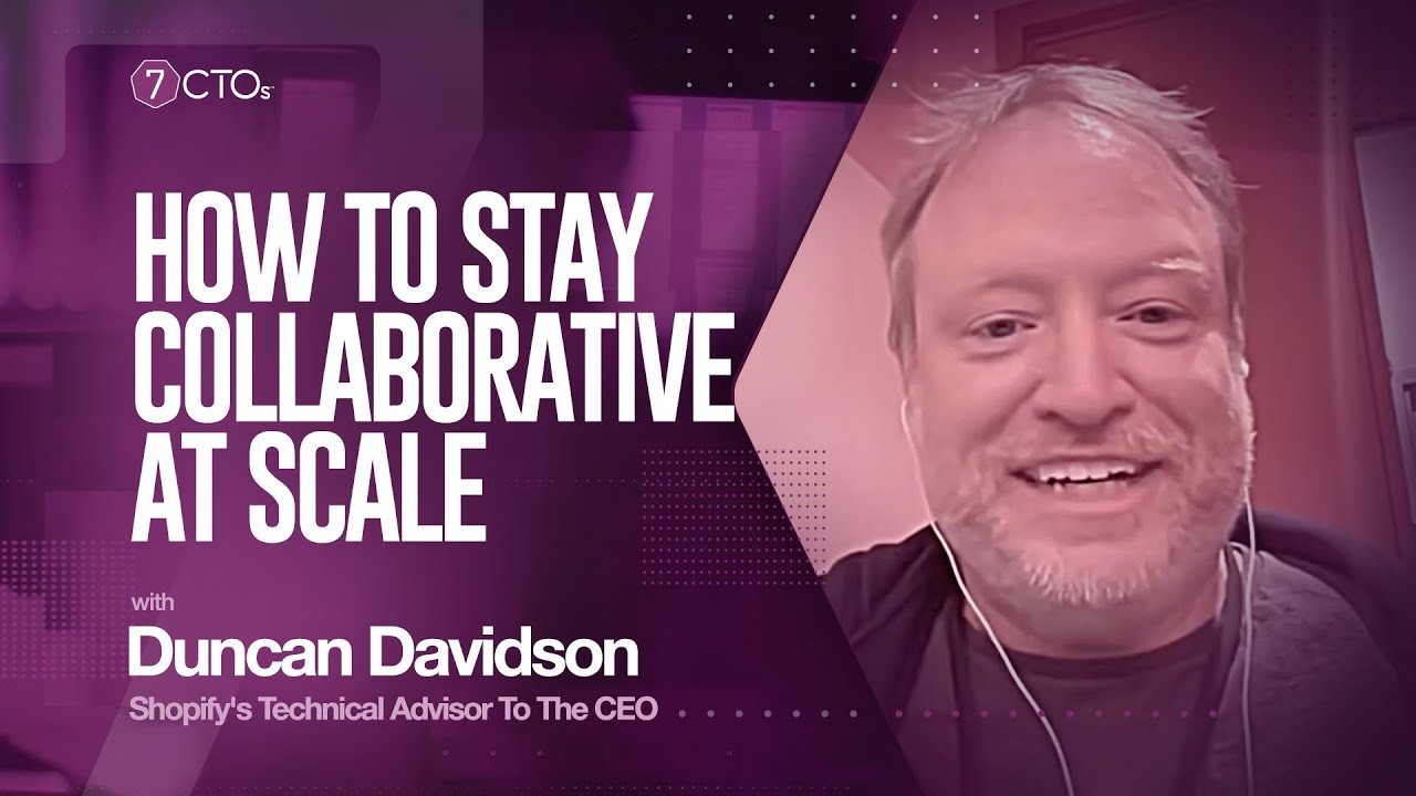 Shopify's Technical Advisor To The CEO, Duncan Davidson