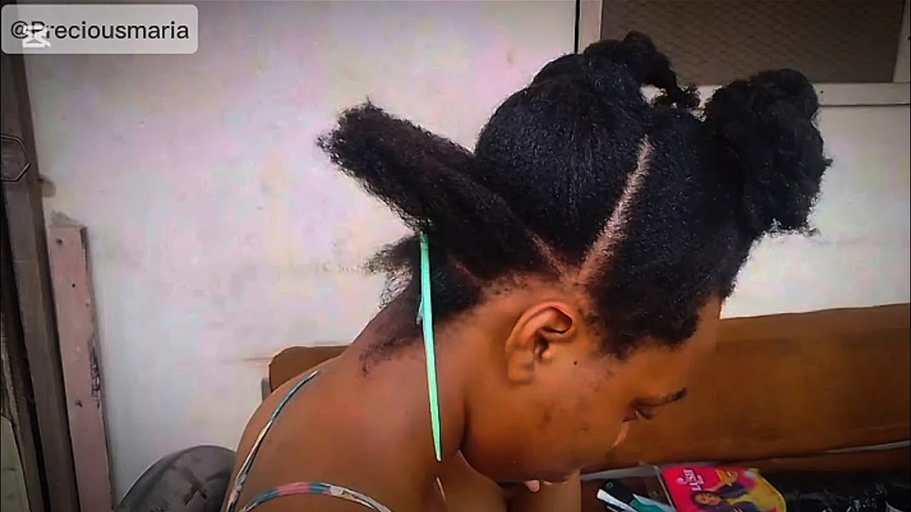 YOUR Hair is NOT a BATTLEFIELD //short video// STRETCH and handle 4c hair