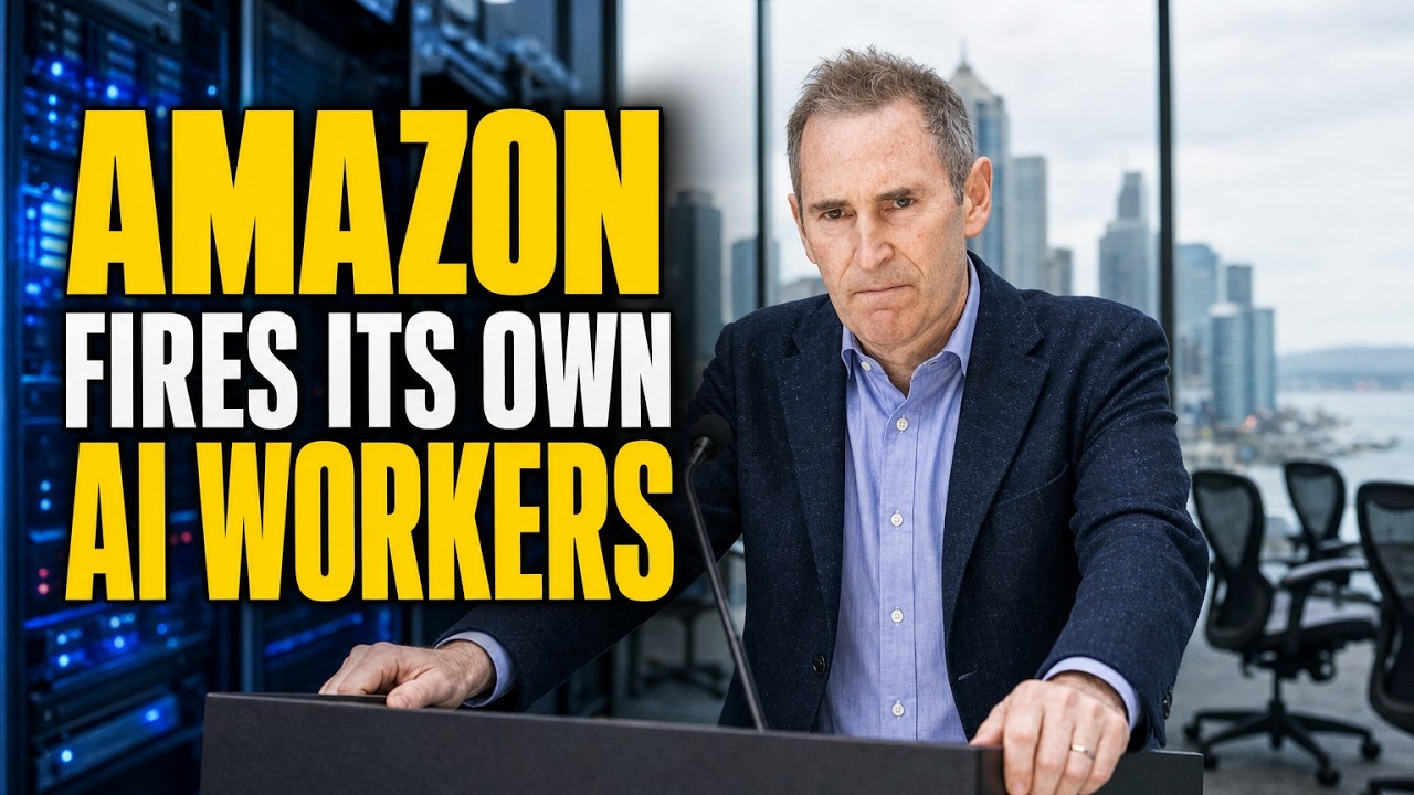 Amazon Fires Its Own AGI Workers After Blaming AI For 30,000 Layoffs
