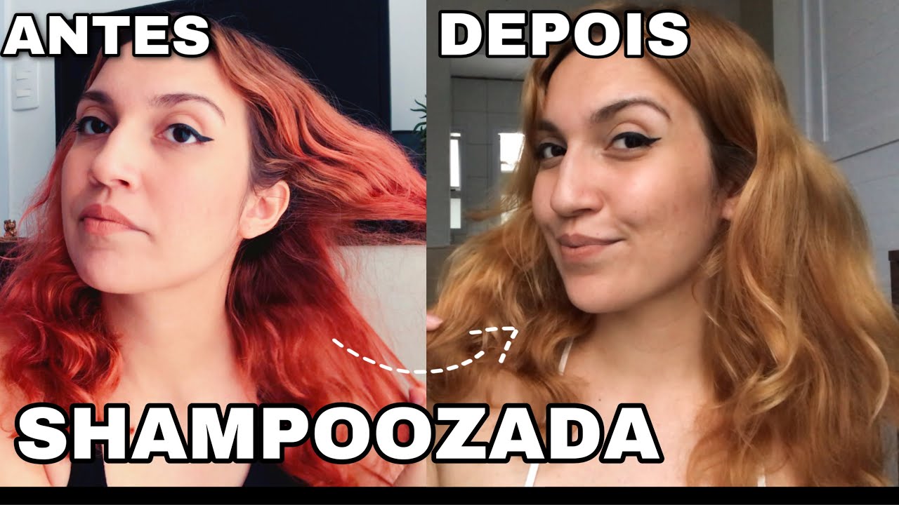 COMO REMOVER TINTA DO CABELO OU ABRIR O TOM - SHAMPOOZADA | Carol Silvino