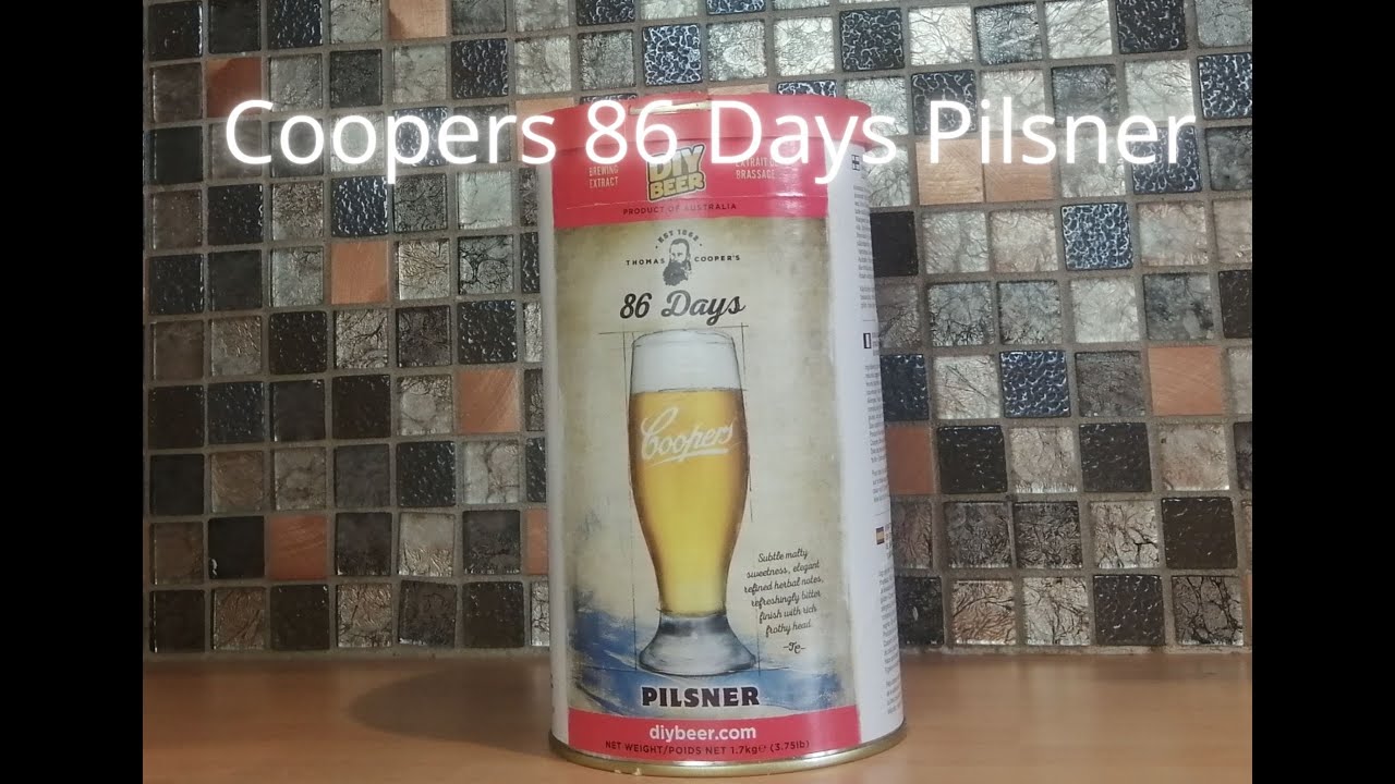 The Beer Kit Review S02 E08 Coopers 86 Days Pilsner