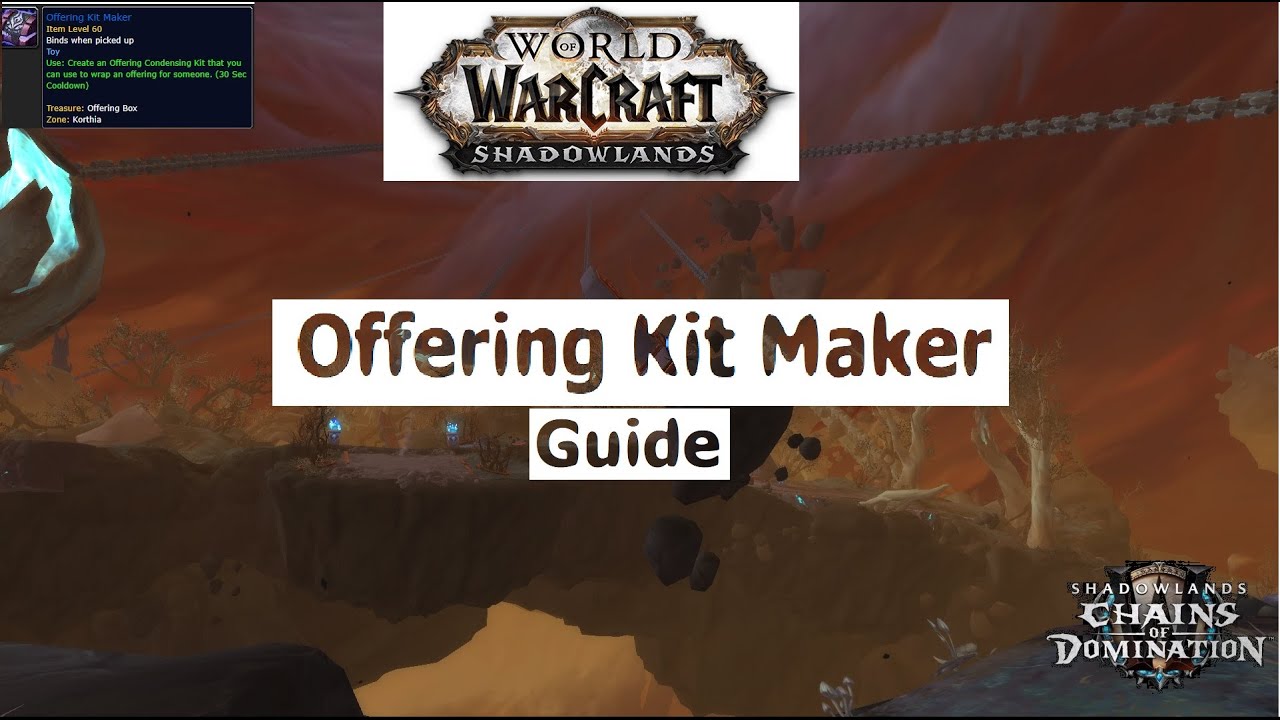 Offering Kit Maker toy guide