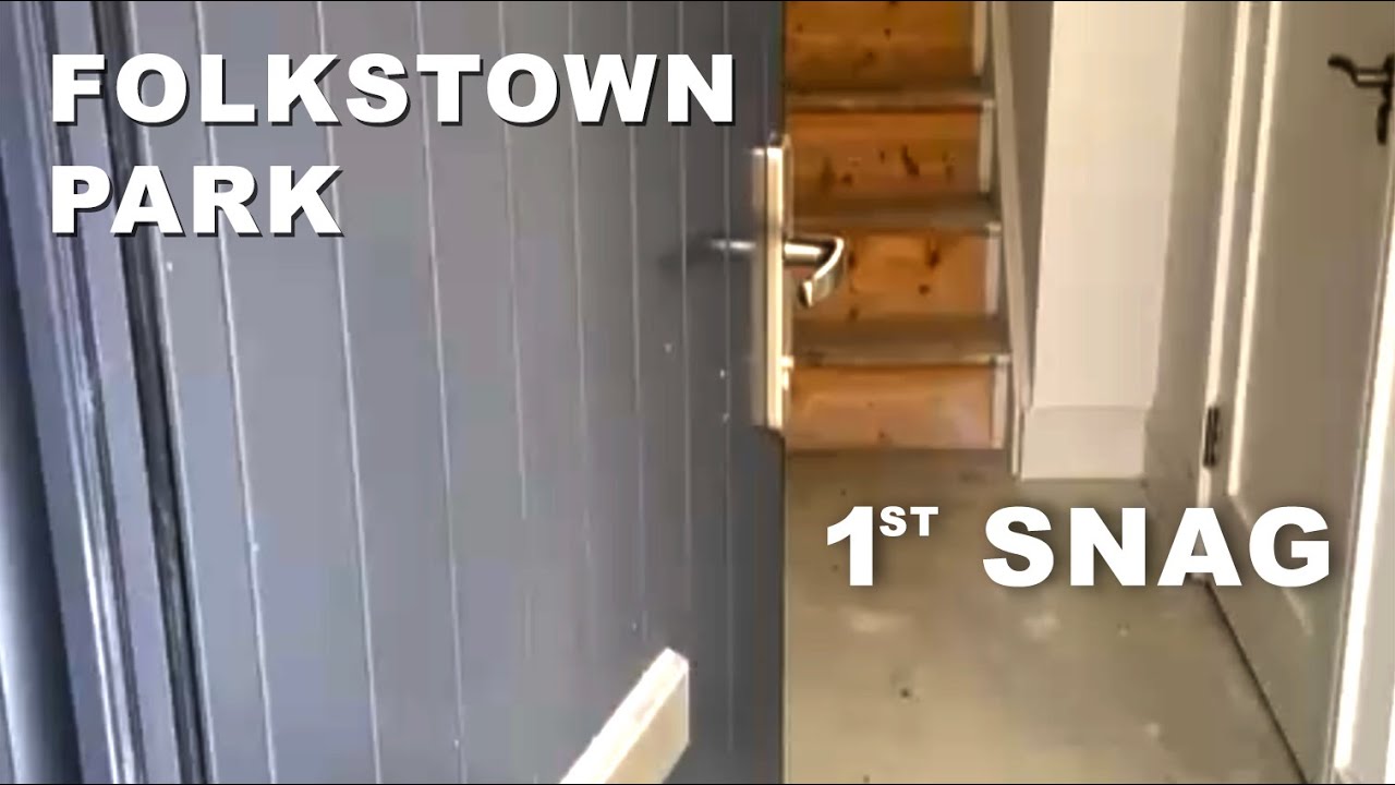 How was the First Day of Snagging in Folkstown Park, Balbriggan.