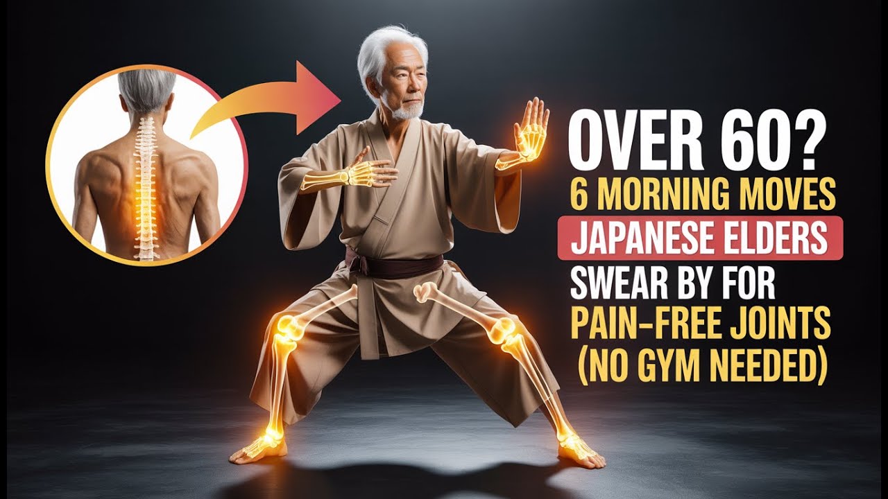 Over 60? 6 Morning Moves Japanese Elders Swear By for Pain-Free Joints (No Gym Needed)