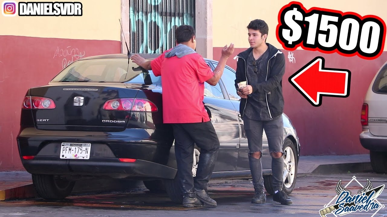 LE DÍ $1500 DE PROPINA Y REACCIONA ASÍ