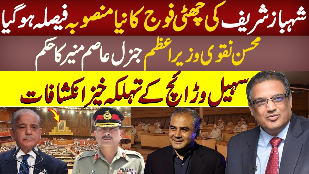 Mohsin Naqvi to be New PM? Sohail Warraich&rsquo;s Exclusive Report on Shahbaz Sharif&rsquo;s Exit