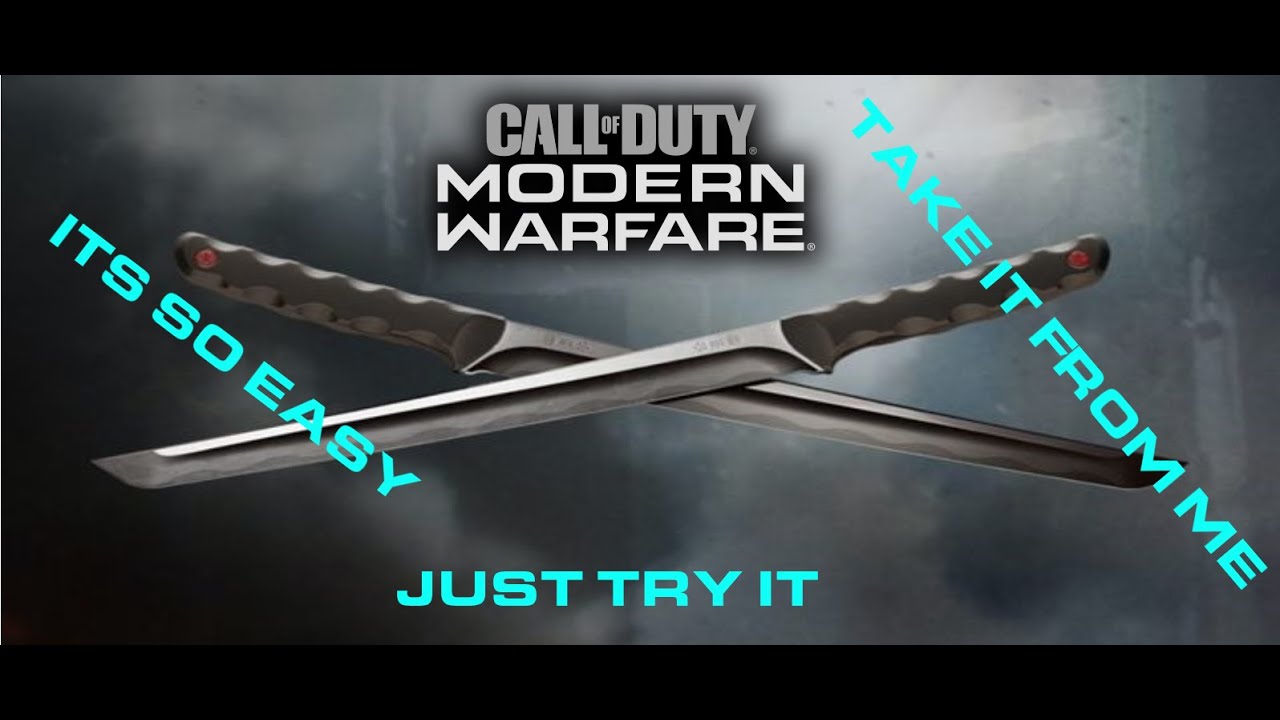 Dual Swords are easy to use in Modern Warfare
