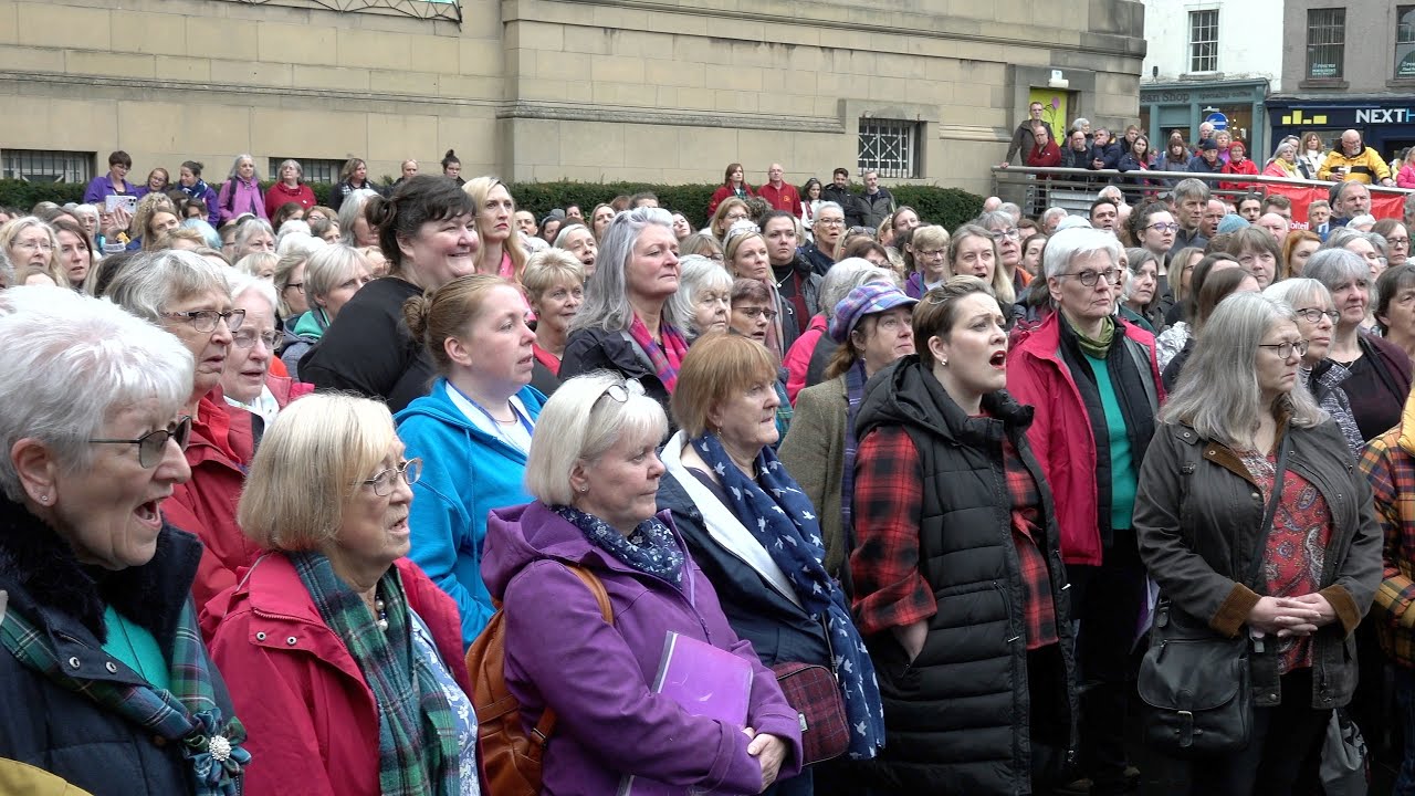 Gaelic choirs singing 