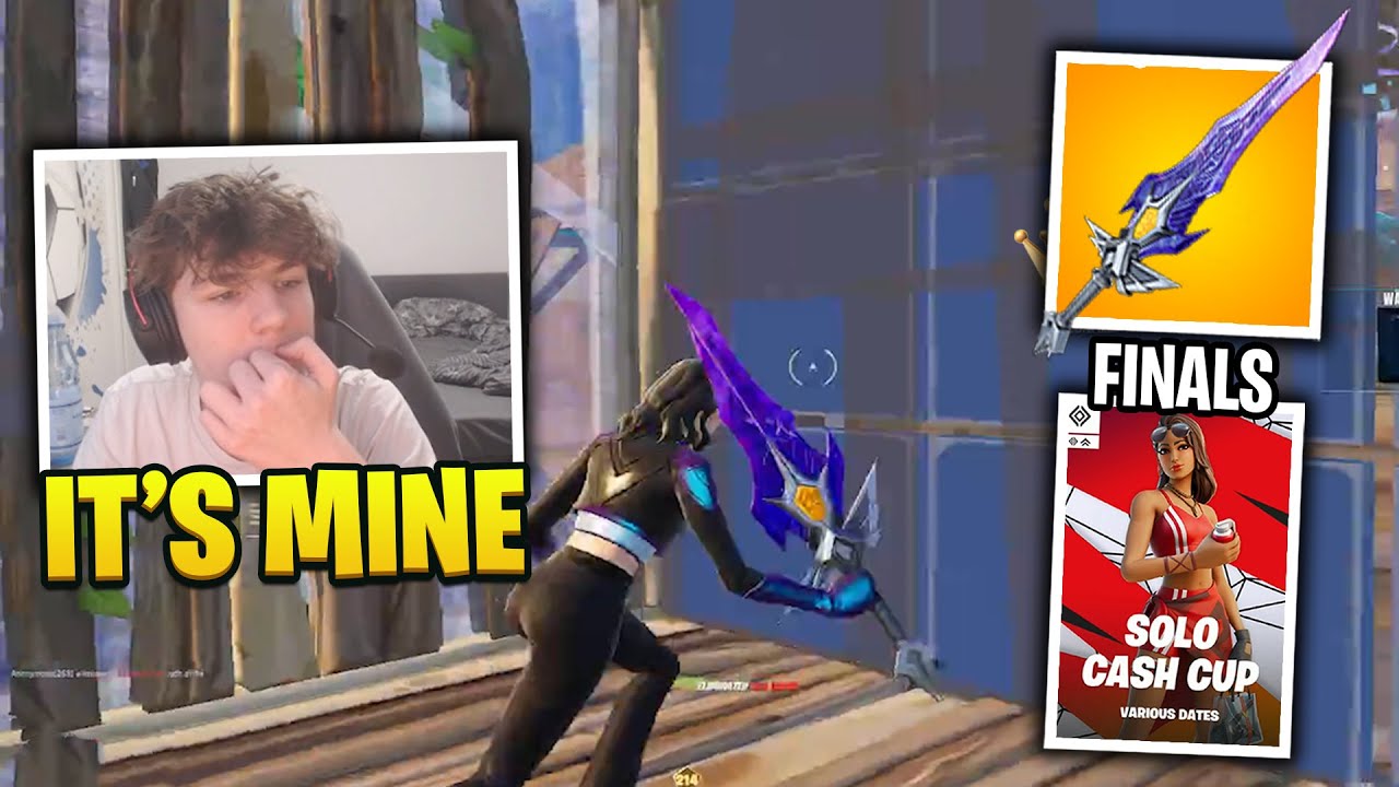 Flickzy FLEXES *RAREST* Pickaxe 3.0 in Solo Cash Cup Finals